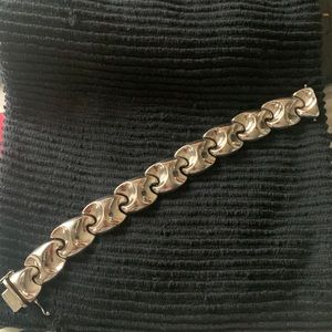 IBB poofy sterling silver bracelet